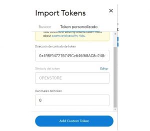 . آدرسی را که از صفحه Etherscan کپی کرده اید، جایگذاری کنید.